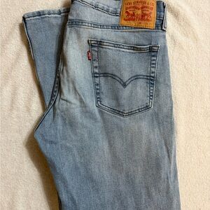 Levi's Light Blue Straight Jeans for Men